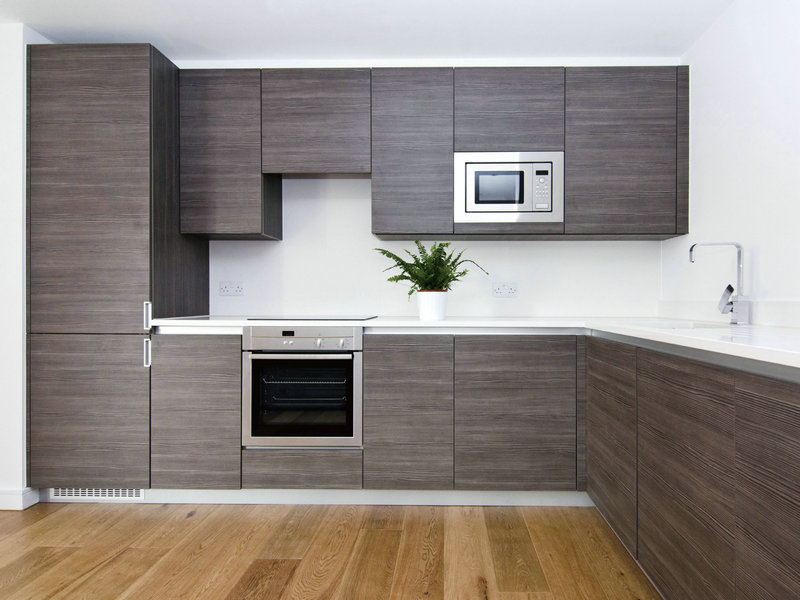 Moderne Holzküchenschränke